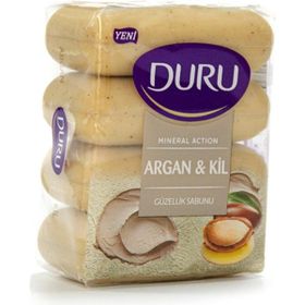 Duru Mineral Action Argan Kil 4'lü 280 gr Güzellik Sabunu