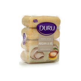 Duru Mineral Action Argan Kil 4'lü 280 gr Güzellik Sabunu