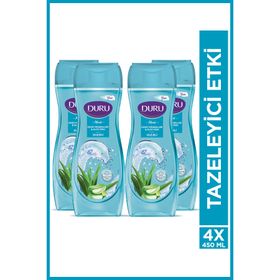 Duru Moods Deniz Minerali Aloe Vera 4x450 ml Duş Jeli