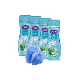 Duru Moods Deniz Minerali Aloe Vera 4x450 ml Duş Jeli