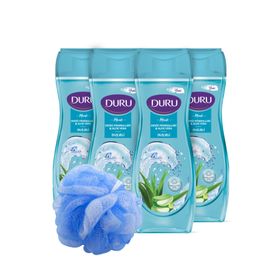 Duru Moods Deniz Minerali Aloe Vera 4x450 ml Duş Jeli