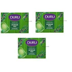 Duru Natural Olive 640 gr 4'lü Zeytinyağı Özlü Yapraklı Banyo Sabunu