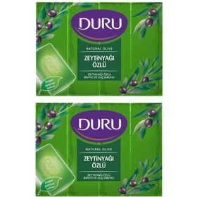 Duru Natural Olive Zeytinyağı Özlü 2x600 gr Duş Sabunu