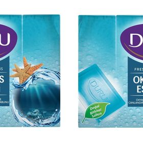 Duru Natural Olive Zeytinyağı Özlü 2x600 gr Duş Sabunu