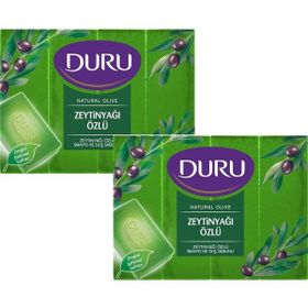 Duru Natural Olive Zeytinyağı Özlü 2x600 gr Duş Sabunu