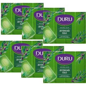 Duru Natural Olive Zeytinyağı Özlü 6x600 gr Duş Sabunu