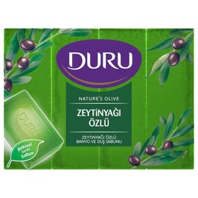Duru Natural Olive Zeytinyağlı 5x70 gr 350 gr Güzellik Sabunu