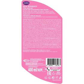 Duru Nem Bombası Güçlü & Parlak 400 ml Şampuan