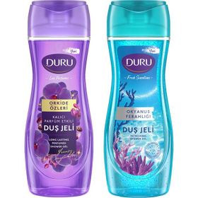 Duru Okyanus Ferahlığı 650 ml Duş Jeli + Orkide Özleri 650 ml Duş Jeli