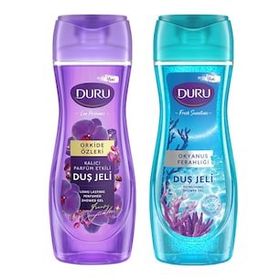 Duru Okyanus Ferahlığı 650 ml Duş Jeli + Orkide Özleri 650 ml Duş Jeli