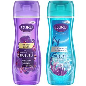 Duru Okyanus Ferahlığı 650 ml Duş Jeli + Orkide Özleri 650 ml Duş Jeli