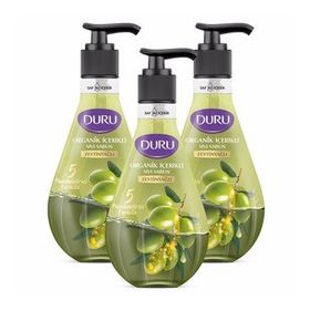 Duru Organik İçerikli 3x500 ml Zeytinyağlı Sıvı Sabun