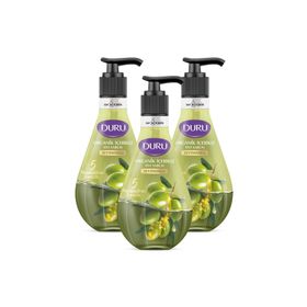 Duru Organik İçerikli 3x500 ml Zeytinyağlı Sıvı Sabun