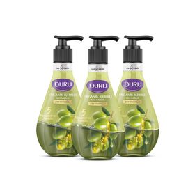 Duru Organik İçerikli 3x500 ml Zeytinyağlı Sıvı Sabun