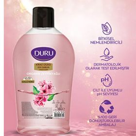 Duru Organik İçerikli Kiraz Çiçeği 1500 ml Sıvı Sabun
