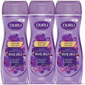 Duru Perfume Orkide Özleri 3x450 ml Duş Jeli