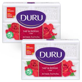 Duru Saf Doğal Gül 2x600 gr Kalıp Sabun