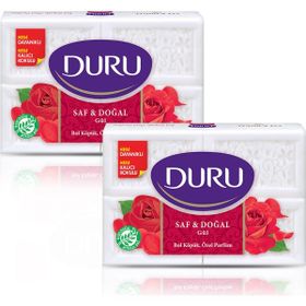 Duru Saf Doğal Gül 2x600 gr Kalıp Sabun
