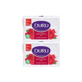 Duru Saf Doğal Gül 2x600 gr Kalıp Sabun