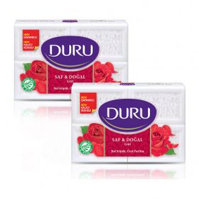 Duru Saf Doğal Gül 2x600 gr Kalıp Sabun