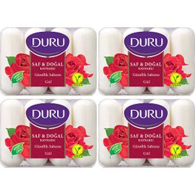 Duru Saf Doğal Kaynaklı Gül 16 Adet 4x280 gr Güzellik Sabunu