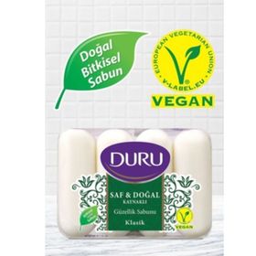 Duru Saf Doğal Kaynaklı Klasik 16 Adet 4x280 gr Güzellik Sabunu