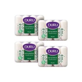 Duru Saf Doğal Kaynaklı Klasik 16 Adet 4x280 gr Güzellik Sabunu
