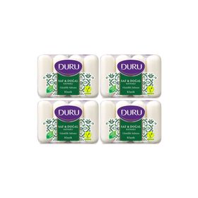Duru Saf Doğal Kaynaklı Klasik 16 Adet 4x280 gr Güzellik Sabunu