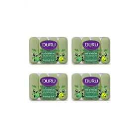 Duru Saf Doğal Kaynaklı Zeytinyağı Özlü 16 Adet 4x280 gr Güzellik Sabunu