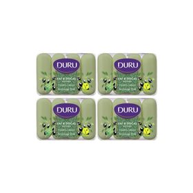 Duru Saf Doğal Kaynaklı Zeytinyağı Özlü 16 Adet 4x280 gr Güzellik Sabunu