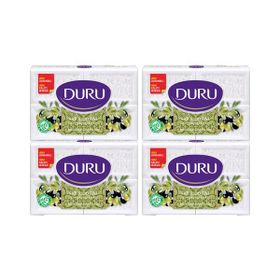 Duru Saf Doğal Zeytinyağlı 4 x 150 600 gr 4 Adet Kalıp Sabun