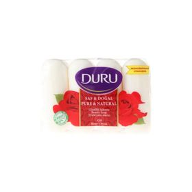 Duru Saf ve Doğal Gül 4'lü 280 gr Sabun