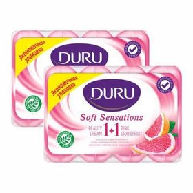 Duru Soft Sensations Pembe Greyfurt 4x90 gr Güzellik Sabunu