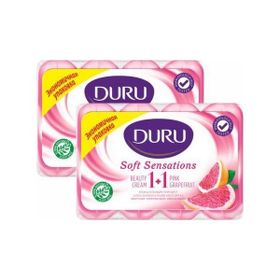 Duru Soft Sensations Pembe Greyfurt 4x90 gr Güzellik Sabunu