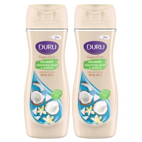 Duru Vanilya Hindistan Cevizi 2x450 ml Duş Jeli