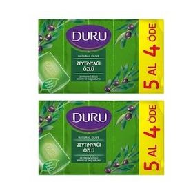 Duru Zeytin Yağı Özü 5x150 gr x 2 Adet Duş Sabun