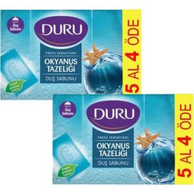 Duru Zeytin Yağı Özü 5x150 gr x 2 Adet Duş Sabun