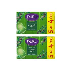 Duru Zeytin Yağı Özü 5x150 gr x 2 Adet Duş Sabun