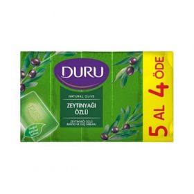 Duru Zeytin Yağı Özü 5x150 gr x 4 Adet Duş Sabun