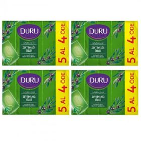 Duru Zeytin Yağı Özü 5x150 gr x 4 Adet Duş Sabun