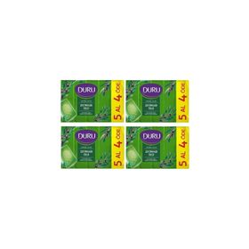 Duru Zeytin Yağı Özü 5x150 gr x 4 Adet Duş Sabun