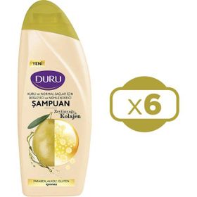 Duru Zeytinyağı Kolajen Kuru ve Normal Saçlar İçin12x500 ml Şampuan