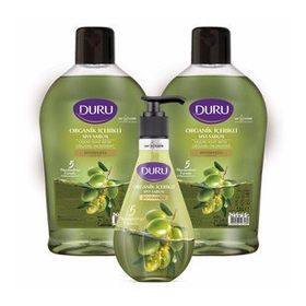 Duru Zeytinyağlı 1,5 lt + 1,5 lt + 500 ml Sıvı Sabun
