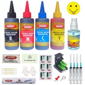 Duruink Canon PG46 CL56 4x100 ml Kartuş Mürekkep Dolum Seti