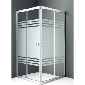 Durul 100x110 cm Kumlama Karo Mat Duşakabin Camı