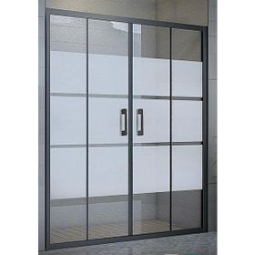 Durul 175 cm 5 mm Ön Cephe Box Desen 190 cm Duşakabin