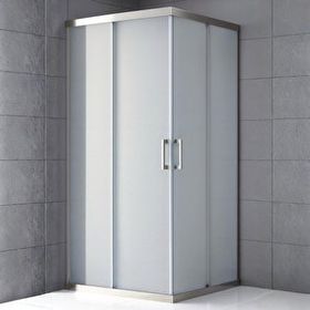 Durul 80x105 cm Kare Buzlu 5 mm Yükseklik 190 cm Duşakabin
