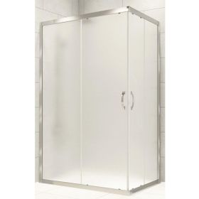 Durul 80X110 cm Dikdörtgen 5 mm Buzlu Cam Yüksekik 190 cm Duşakabin
