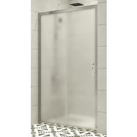 Durul ‎AIDA5PB190CM Ön Cephe Parlak Profil 5 mm Buzlu Temper Cam Yükseklik 190 cm Duşakabin