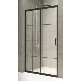 Durul AIDA5SSK Siyah Çizgi 5 mm 190 cm Şeffaf Cam Duşakabin